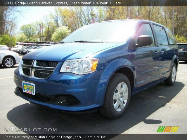 2011 Dodge Grand Caravan Express in Deep Water Blue Pearl