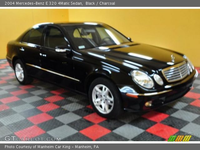 2004 Mercedes-Benz E 320 4Matic Sedan in Black