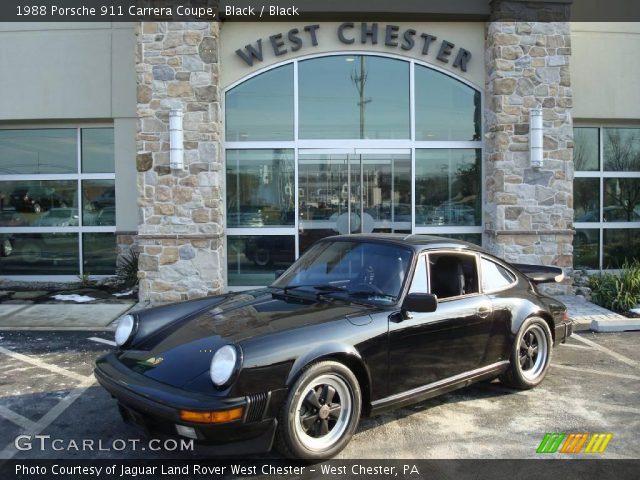 1988 Porsche 911 Carrera Coupe in Black