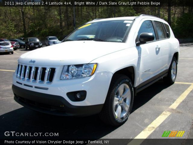 2011 Jeep Compass 2.4 Latitude 4x4 in Bright White