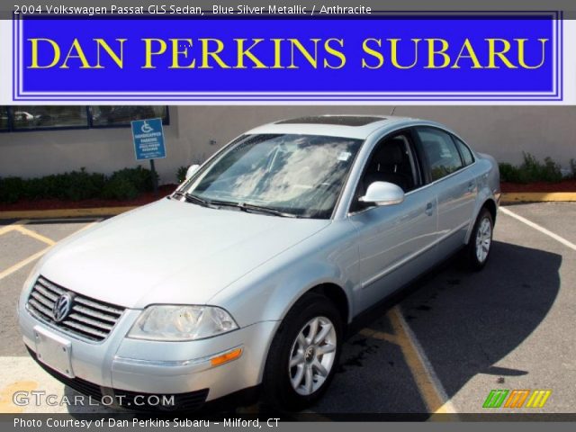 2004 Volkswagen Passat GLS Sedan in Blue Silver Metallic