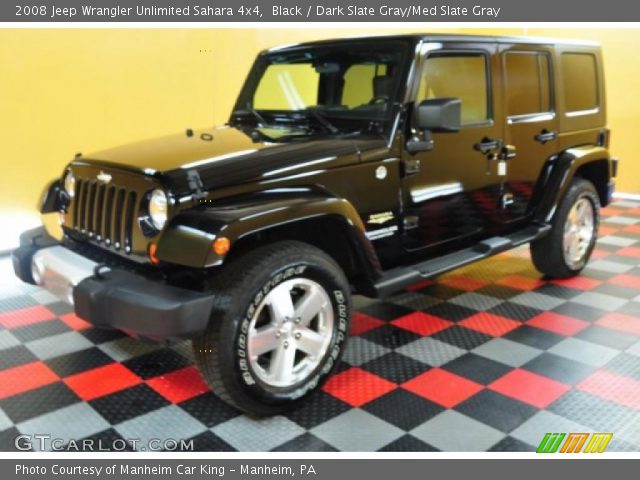 2008 Jeep Wrangler Unlimited Sahara 4x4 in Black