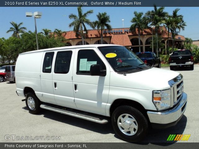 2010 Ford E Series Van E250 XL Commericial in Oxford White