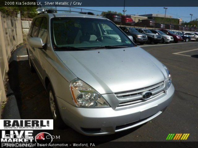 2008 Kia Sedona LX in Silver Metallic