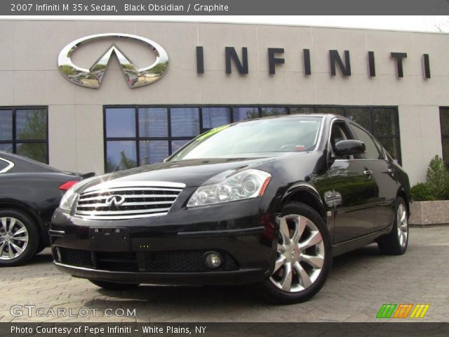 2007 Infiniti M 35x Sedan in Black Obsidian