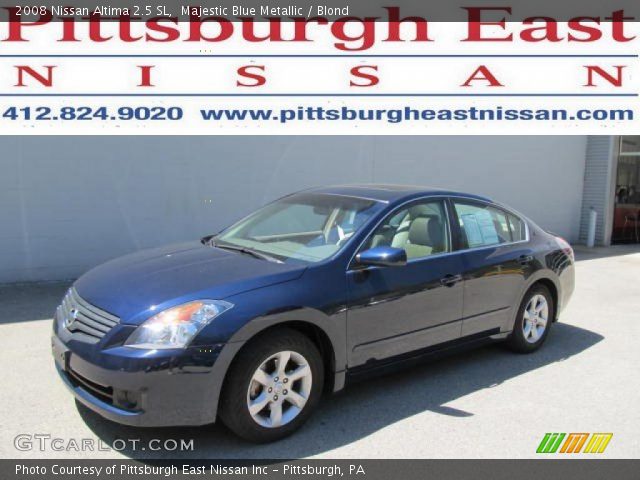 2008 Nissan Altima 2.5 SL in Majestic Blue Metallic