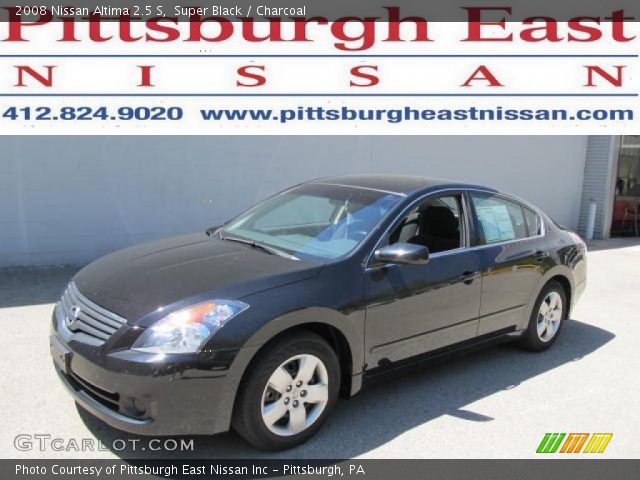 2008 Nissan Altima 2.5 S in Super Black