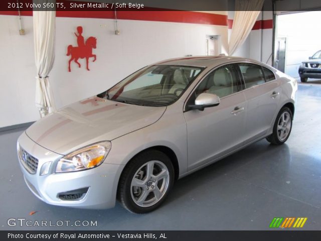 2012 Volvo S60 T5 in Silver Metallic