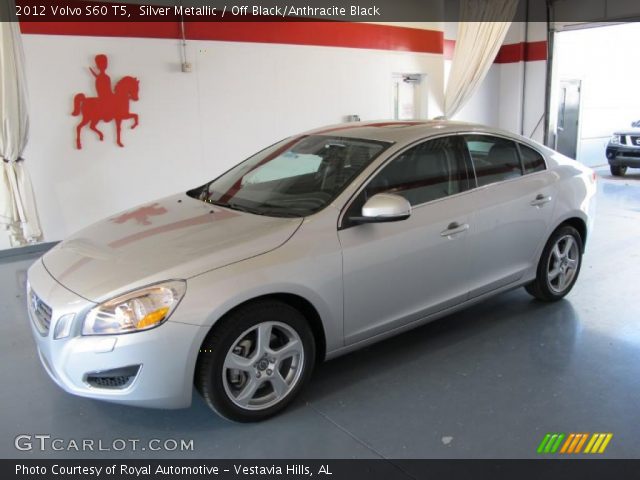 2012 Volvo S60 T5 in Silver Metallic