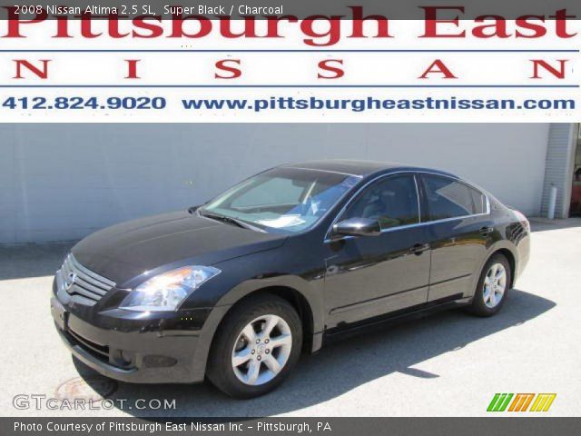 2008 Nissan Altima 2.5 SL in Super Black