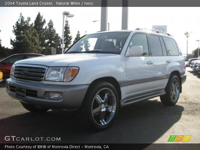 2004 Toyota Land Cruiser  in Natural White