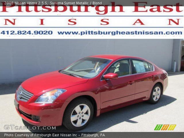 2008 Nissan Altima 2.5 S in Sonoma Sunset Metallic
