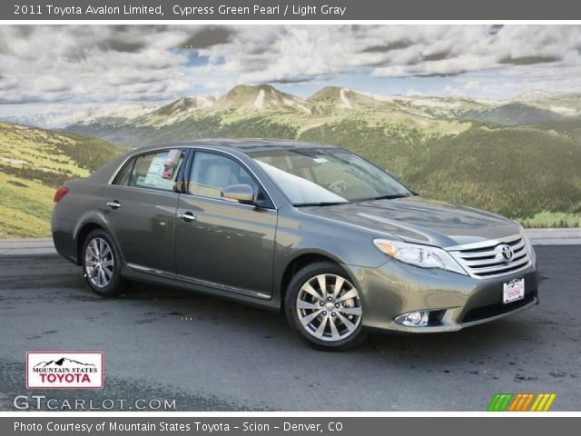 2011 Toyota Avalon Limited in Cypress Green Pearl