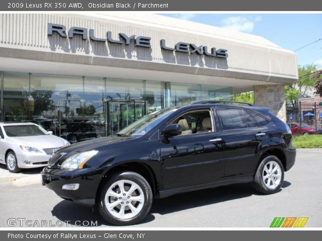 2009 Lexus RX 350 AWD in Obsidian Black