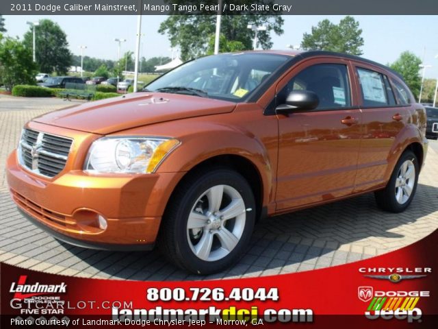 2011 Dodge Caliber Mainstreet in Mango Tango Pearl