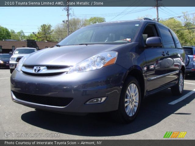 2010 Toyota Sienna Limited AWD in Slate Metallic