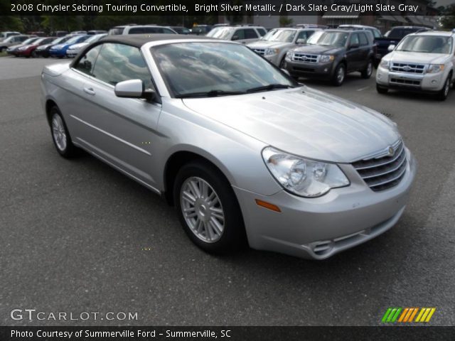 2008 Chrysler Sebring Touring Convertible in Bright Silver Metallic