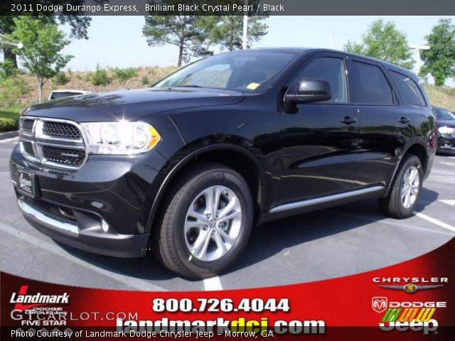 2011 Dodge Durango Express in Brilliant Black Crystal Pearl