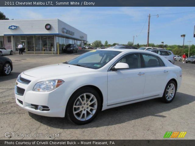 2011 Chevrolet Malibu LTZ in Summit White