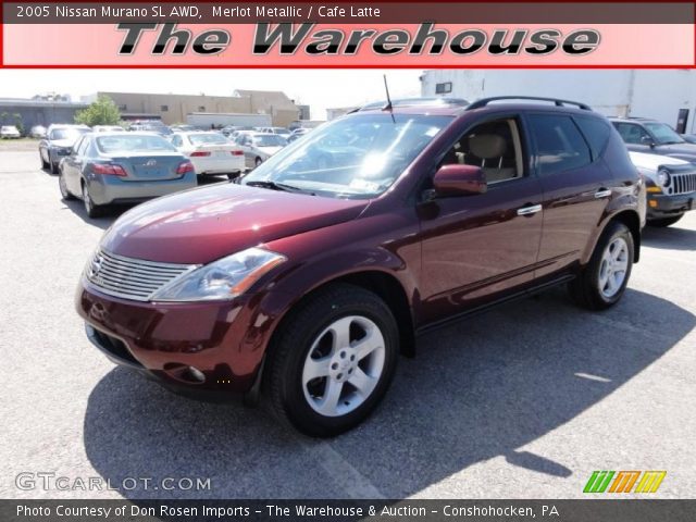 2005 Nissan Murano SL AWD in Merlot Metallic