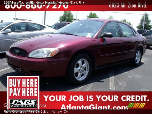 2007 Ford Taurus SE in Merlot Metallic