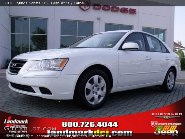 2010 Hyundai Sonata GLS in Pearl White