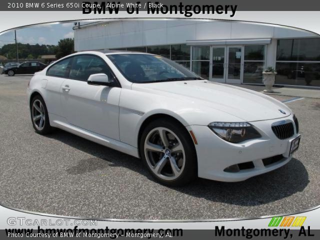 2010 BMW 6 Series 650i Coupe in Alpine White