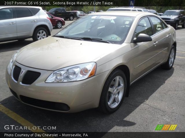 2007 Pontiac G6 V6 Sedan in Sedona Beige Metallic