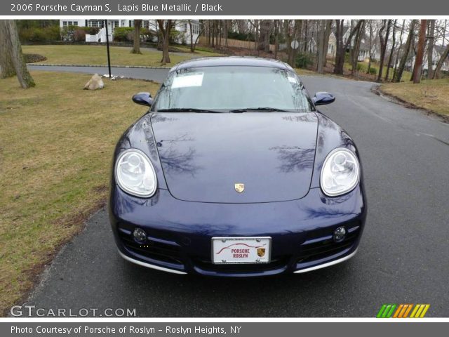 2006 Porsche Cayman S in Lapis Blue Metallic