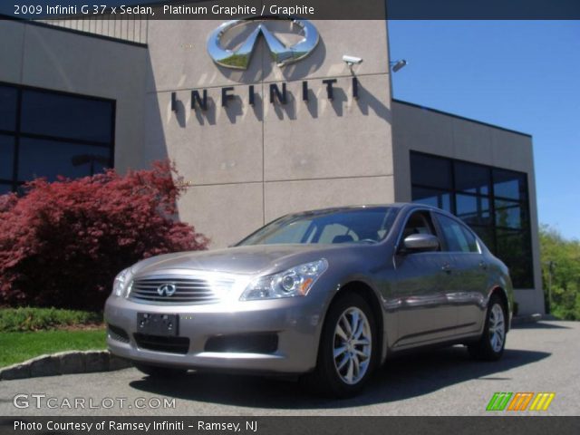 2009 Infiniti G 37 x Sedan in Platinum Graphite
