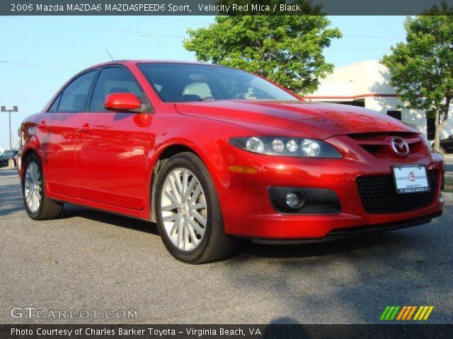 2006 Mazda MAZDA6 MAZDASPEED6 Sport in Velocity Red Mica