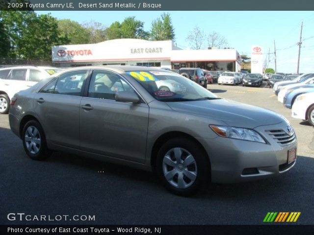 2009 Toyota Camry LE in Desert Sand Metallic