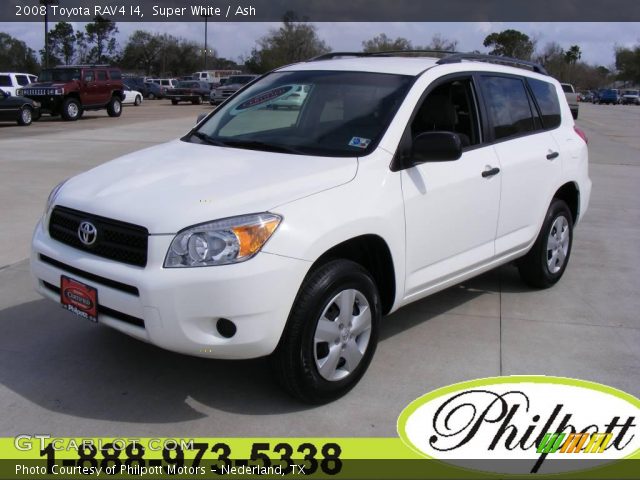 2008 Toyota RAV4 I4 in Super White