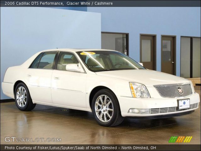 2006 Cadillac DTS Performance in Glacier White