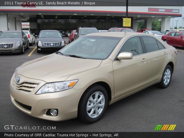 2011 Toyota Camry LE in Sandy Beach Metallic