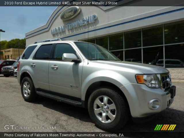 2010 Ford Escape Hybrid Limited 4WD in Ingot Silver Metallic