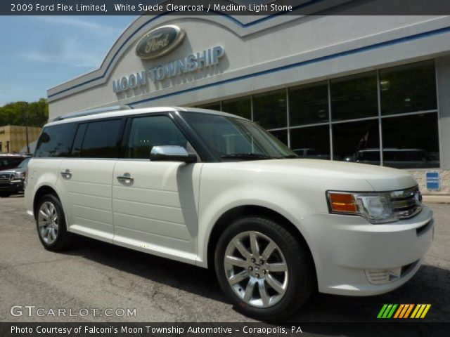 2009 Ford Flex Limited in White Suede Clearcoat