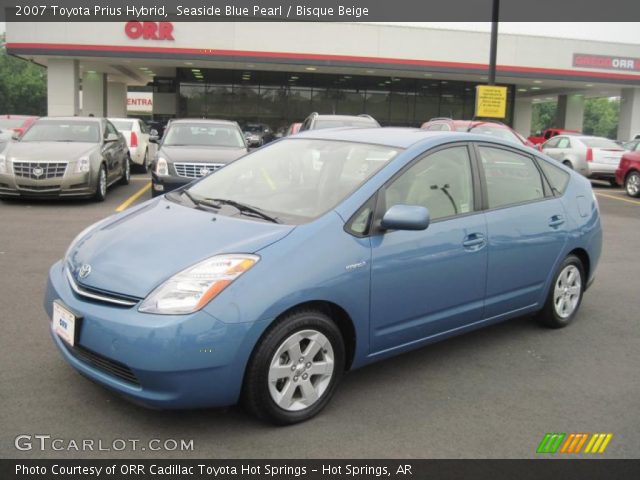 2007 Toyota Prius Hybrid in Seaside Blue Pearl