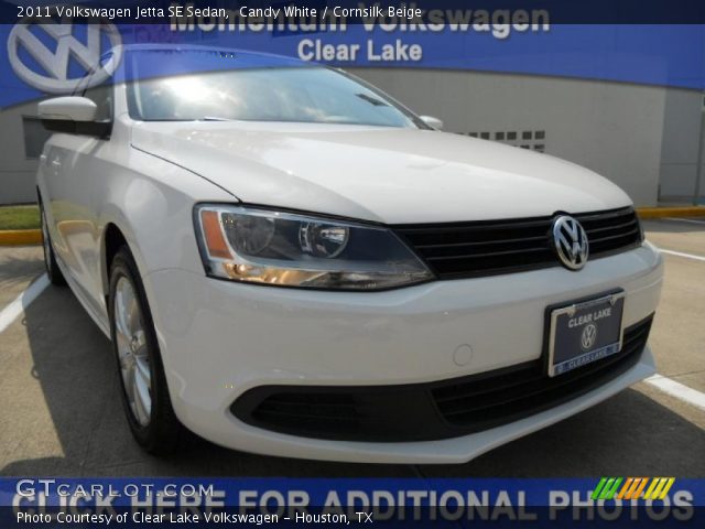 2011 Volkswagen Jetta SE Sedan in Candy White