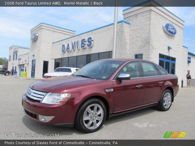 2008 Ford Taurus Limited AWD in Merlot Metallic