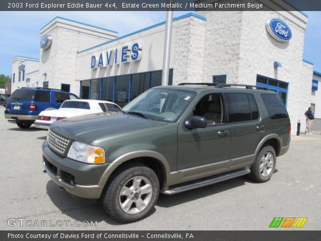 2003 Ford Explorer Eddie Bauer 4x4 in Estate Green Metallic