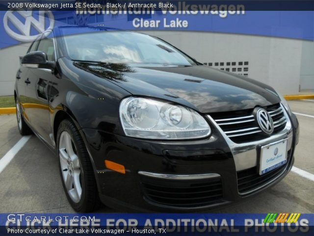 2008 Volkswagen Jetta SE Sedan in Black