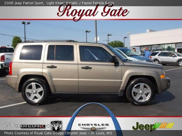 2008 Jeep Patriot Sport in Light Khaki Metallic