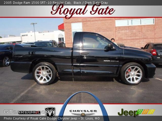 2005 Dodge Ram 1500 SRT-10 Regular Cab in Black