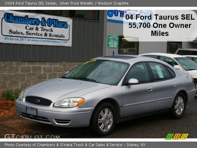 2004 Ford Taurus SEL Sedan in Silver Frost Metallic
