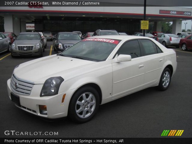 2007 Cadillac CTS Sedan in White Diamond