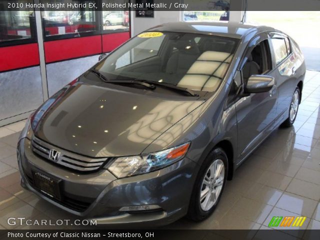2010 Honda Insight Hybrid EX in Polished Metal Metallic