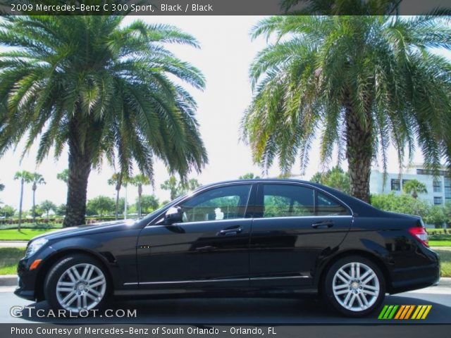 2009 Mercedes-Benz C 300 Sport in Black