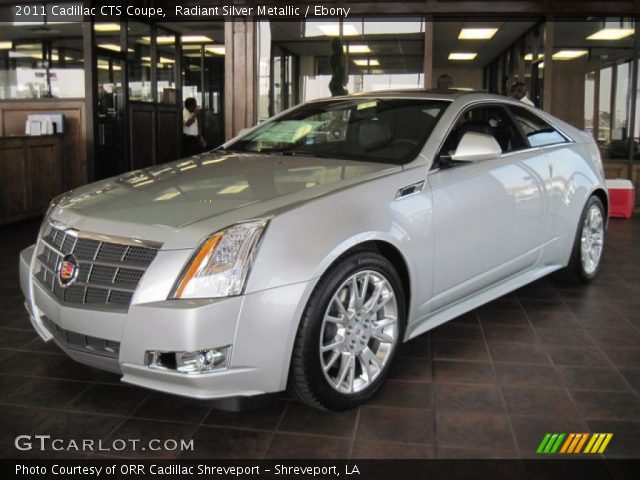 2011 Cadillac CTS Coupe in Radiant Silver Metallic