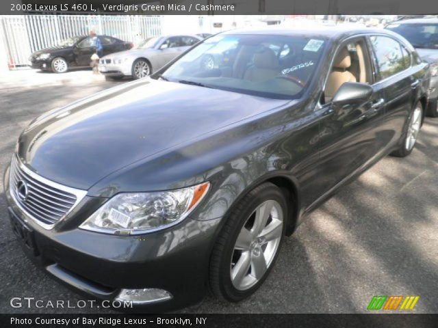 2008 Lexus LS 460 L in Verdigris Green Mica